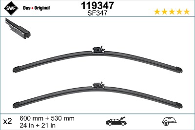 Swf Wischblatt [Hersteller-Nr. 119347] für Mercedes-Benz Image