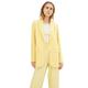 TOM TAILOR Denim Damen 1035875 Blazer, 31601-Soft Pale Yellow, XS