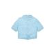 TOM TAILOR Mädchen Kinder Bluse mit Blumenmuster 1035166, Blau, 152