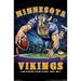 NFL Minnesota Vikings - End Zone 17 Wall Poster 14.725 x 22.375