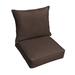 Beachcrest Home™ Indoor/Outdoor Sunbrella Seat/Back Cushion, Polyester in Brown | 27" W x 29" D | Wayfair 908EC6EAEF5045468025996006E313D8