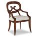 Woodbridge Furniture Linen Arm Chair Wood/Upholste/Fabric in Red | 38 H x 23 W x 25 D in | Wayfair 7095-10