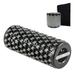 FISUP Retractable Foam Roller Massager Muscle Therapy Yoga Block for Home Fitness Exercise Equipment Gray