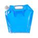 Collapsible Water Container Bag Portable Camping Outdoor Water Storage Jugs Water Bottle Carrier for Drinking Emergency Cooking Car Bathing 5L 32.5cmx30.5CM