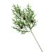 Living Luxury Set of 3 Green Artificial Mixed Pine Cone & Cedar Pine Leaf Pick Stem Christmas Spray 24in - 24 L x 9 W x 3 DP