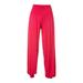 Mrat High Waisted Athletic Pants Full Length Pants Women s Loose High Waist Wide Leg Pants Workout Out Leggings Casual Trousers Yoga Gym Pants Pants for Ladies Casual Wine XL