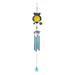 Outdoor Wind Chimes Wrought Iron K Ingfisher Glass Painted Wind Chime Pendant Courtyard Balcony