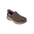 Men's Skechers® Casual GO WALK® Flex Slip-Ins by Skechers in Taupe (Size 12 M)