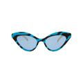 Gucci Accessories | Gucci Cat Eye-Frame Acetate Sunglasses Black Womens | Color: Black/Blue | Size: Os