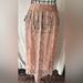 Free People Skirts | Free People Long Skirt, Size Xs, Pink | Color: Pink | Size: Xs
