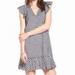 Madewell Dresses | Madewell Gingham Shift Dress | Color: Black/White | Size: 12