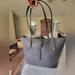 Coach Bags | Coach Market Tote | Color: Gray | Size: 10 1/4" Drop 12 1/4" (L) X 11 1/4" (H) X 6" (W)