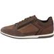 Geox Men's U Renan Sneaker, Brown, 6.5 UK