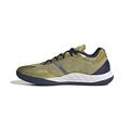 adidas Men's Adizero Fastcourt M Shoes-Low (Non Football), Gold Met Team Navy Blue 2 FTWR White, 11 UK