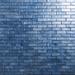 Bond Tile Glamor Iridescent 11.81" x 11.81" Subway Tile Look Glass Mosaic Wall Tile Glass in Blue | 11.81 H x 11.81 W x 0.24 D in | Wayfair