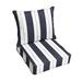 Birch Lane™ Deana Indoor/Outdoor Sunbrella Seat/Back Cushion Set Acrylic | 5 H x 36 W x 30 D in | Wayfair 453480544B82432AB0291BF4334205A0