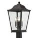 Darby Home Co Mastic Black Hardwired Lantern Head Aluminium/Metal in Black/Gray | 21.5 H x 10 W x 10 D in | Wayfair