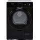 Hotpoint H3D81BUK 8Kg Condenser Tumble Dryer - Black - B Rated, Black