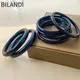 Bilandi-Bracelet en silicone avec tube intérieur en plastique pour femme bijoux à la mode bracelet