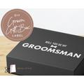 Best Man Groomsman Wedding Decals, Personalised Sticker Will You Be My Groomsman, Label Sticker, Gift Box Australia Made