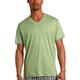 CALIDA RMX Sleep Leisure Kurzarm-Shirt, V-Neck Herren