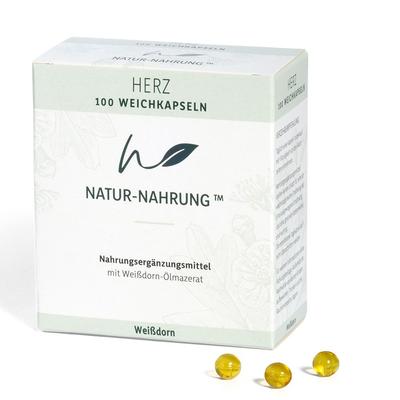 Natur-Nahrung Herz Weißdorn Weichkapseln 100 St Image