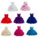 Baby Kids Girl Princess Birthday Party Wedding Dress Bridesmaid Pageant Gown Sleeveless Party Dresses Girl Clothes