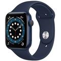 Pre-Owned Apple Watch Series 6 44mm GPS - Blue Aluminum Case - Navy Sport Band (2020) - Fair