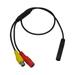 BrowQuartz 4 Pin AV Cable Professional 12V to 3.3V Backup Camera Cables Accessories Adapter Part Connect Cord Vehicle Fittings