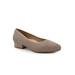 Women's Jade Pump by Trotters in Mid Grey (Size 8 1/2 M)