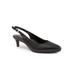 Women's Keely Slingback by Trotters in Black (Size 6 1/2 M)