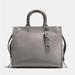 Coach Bags | Coach 1941 Rogue 36 In Grey Color Block / Snake Details | Color: Gray/Red | Size: Os