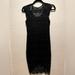 Free People Dresses | Free People Black Lace Dress Size Xs Pre-Owned | Color: Black | Size: Xs