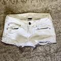 American Eagle Outfitters Shorts | American Eagle Outfitters White Jean Shorts | Color: White | Size: 6