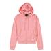 Adidas Tops | Adidas Womens Stacked Hoodie Sweatshirt, Pink, Dm | Color: Pink | Size: Xs