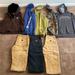 Carhartt Other | Huge Men’s Carhartt Clothing Lot 8 Piece Lot 3 Pants, Hooded Vest, 4 Sweatshirts | Color: Tan | Size: 32/34 & Size Large