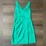 Ralph Lauren Dresses | Lauren Ralph V-Neck Sleeveless Green Cocktail Dress | Color: Green | Size: 0