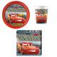 Procos DY10273864 - Cars Party Set Small, Teller, Servietten und Becher, Tischdeko, Geburtstagsdekoration