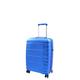 House Of Leather Hard Case Suitcases 8 Wheeled Expandable PP Luggage Travel Bags Miyazaki (Blue, Cabin | 55x36x20cm/ 2.70KG, 35L)