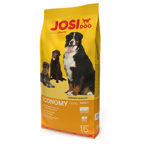 2x 15kg JosiDog Economy knuspriges Trockenfutter für Hunde