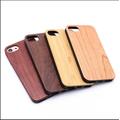 Retro Real Wood + TPU Phone Cases Custom Logo For Iphone 7 8 plus 10 X 5s 6 6s Wooden Mobile Phone Cover Bamboo Mobile For Samsung S9 S8 S7