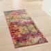 39 x 0.5 in Area Rug - Dakota Fields Corlenzo Abstract Orange/Pink/Blue/Yellow Area Rug, Polypropylene | 39 W x 0.5 D in | Wayfair