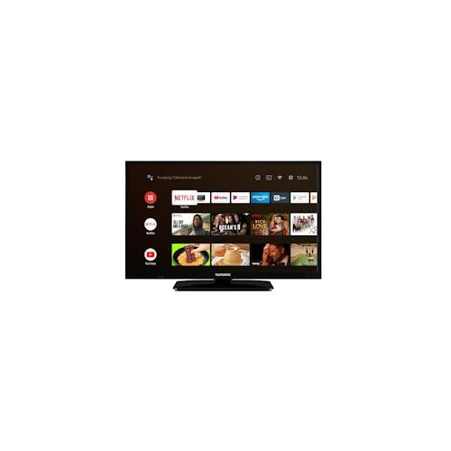 TELEFUNKEN XH24AN550MV 24 Zoll Fernseher/Android Smart TV (HD Ready, HDR, Triple-Tuner, 12 Volt, Bluetooth)