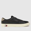 Tommy Jeans vulcanised trainers in black