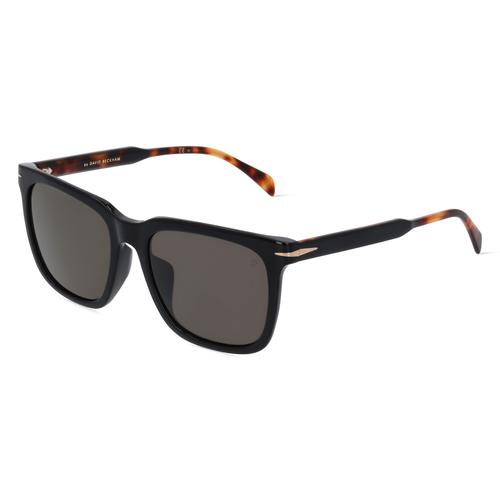 David Beckham DB 1120/F/S Herren-Sonnenbrille Vollrand Eckig Acetat-Gestell, schwarz