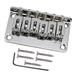 1 Set Guitar Fixed Bridge Tailpiece for Electric Guitar Musical Instrument Parts