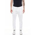 Replay Herren Jeans Mickym Slim-Fit mit Stretch, Weiß (White 001), W33 x L34