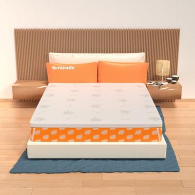 Topper 120x200 cm Waterfoam - 3 cm hoch, abnehmbar AloeVera