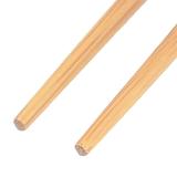 10 Pairs Chinese Bamboo Chopsticks Dinner Chop Sticks Tableware Gift - Brown