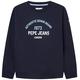 Pepe Jeans Jungen Timothy Sweatshirt, Blue (Dulwich), 8 Years